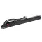ECONOMY12-OUTLET 125V/15A 19” RACK MOUNT 1U, HORIZONTAL POWER STRIP, PLASTIC