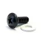 MOUNTING SCREWS (#12-24 THREAD), BLACK, 100 PK